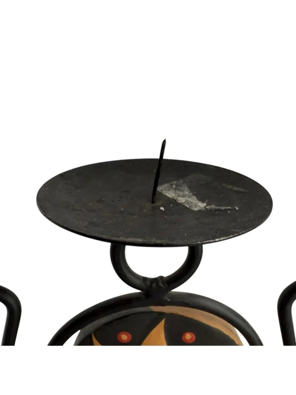 VTG 90s Celestial Candleholders Sun & Moon Reversible Swivel Whimsigoth 2-pc Set